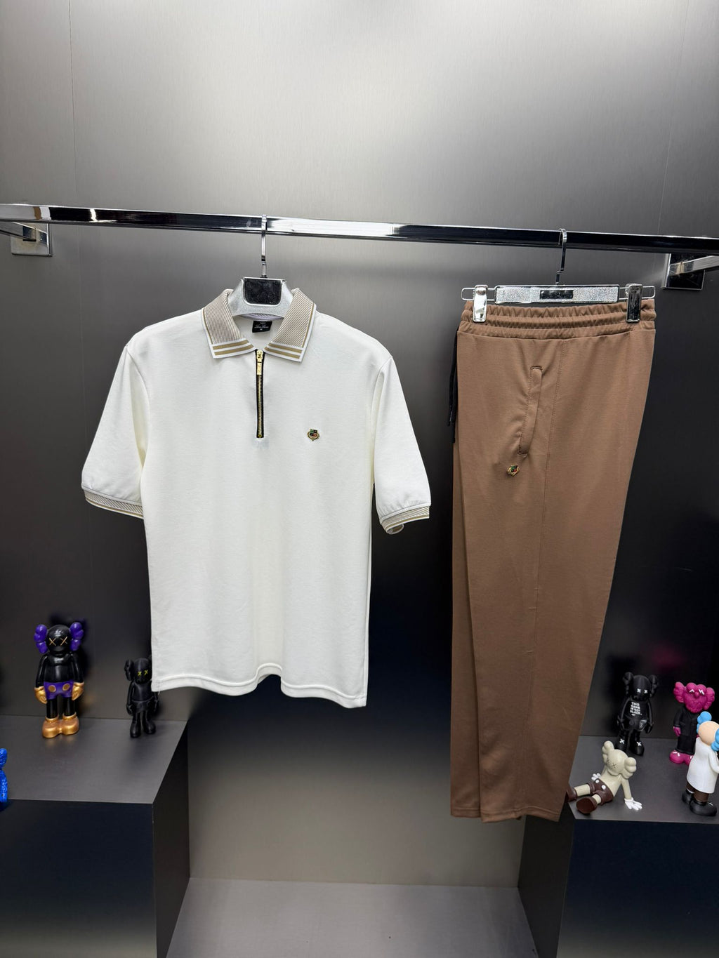 Loro Piana Ekru İthal Yazlık Eşofman Takımı